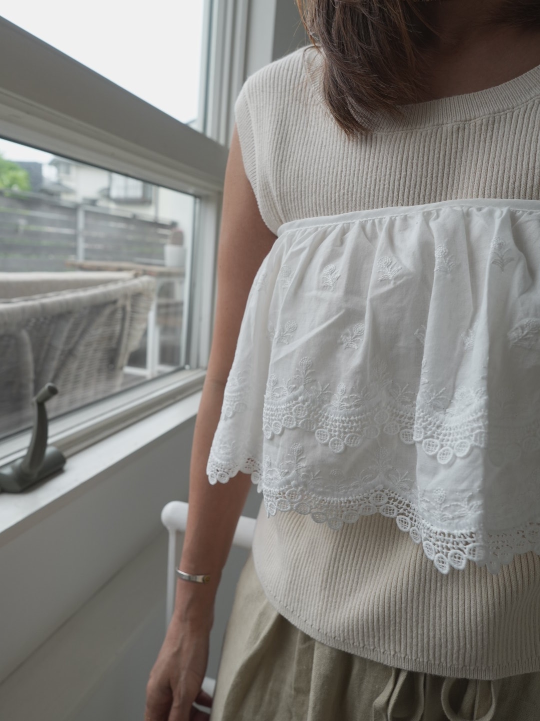 ＜select＞mulch lace scarf