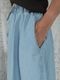 ＜select＞cotton and linen mix flare skirt