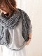 ＜select＞low gauge knit stole