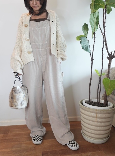 ＜select＞Peru hand knit cardigan