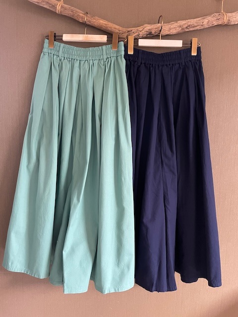 ＜AOAP＞oxford easy long culotte