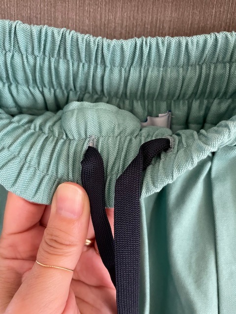 ＜AOAP＞oxford easy long culotte