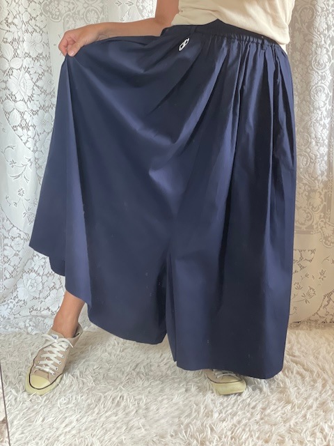 ＜AOAP＞oxford easy long culotte