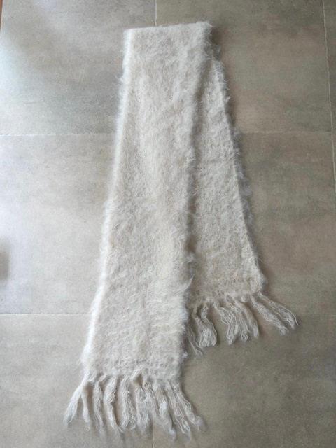 ＜select＞mohair wool muffler