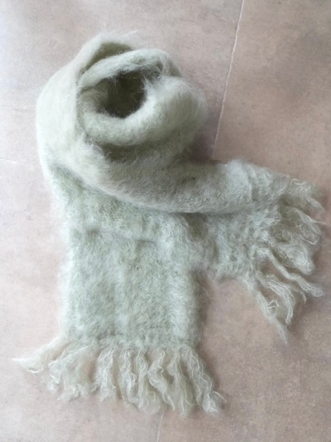 ＜select＞mohair wool muffler