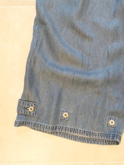 <select>lyocell denim salopette