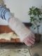 ＜select＞mohair wool arm warmer