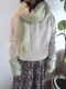 ＜select＞mohair wool arm warmer