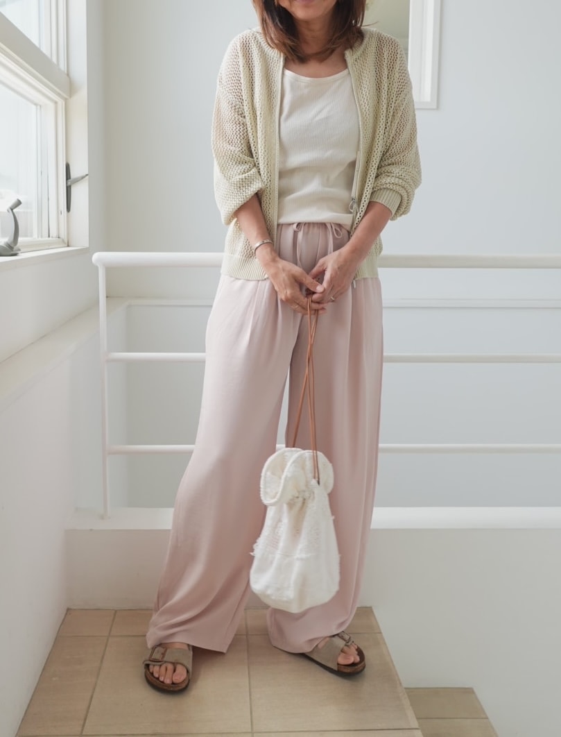 <select>mesh zipup cardigan