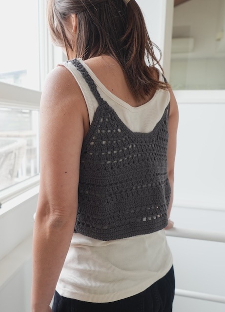 ＜select＞crochet knit bustier