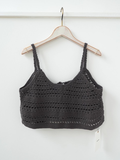 ＜select＞crochet knit bustier