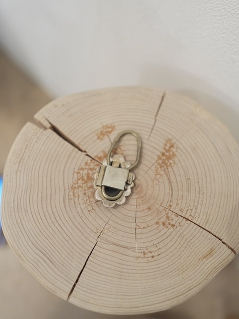 ＜Indian jewelry＞concyo silver key ring charm