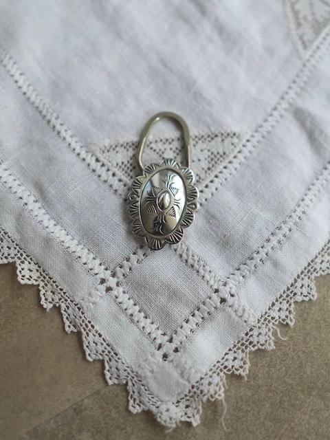 ＜Indian jewelry＞concyo silver key ring charm