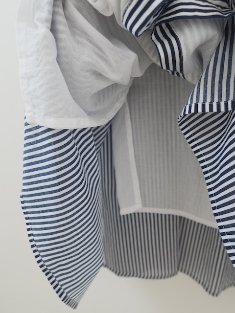 ＜select＞pin tuck dress