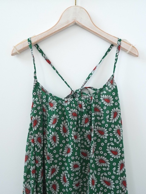 ＜select＞india print dress