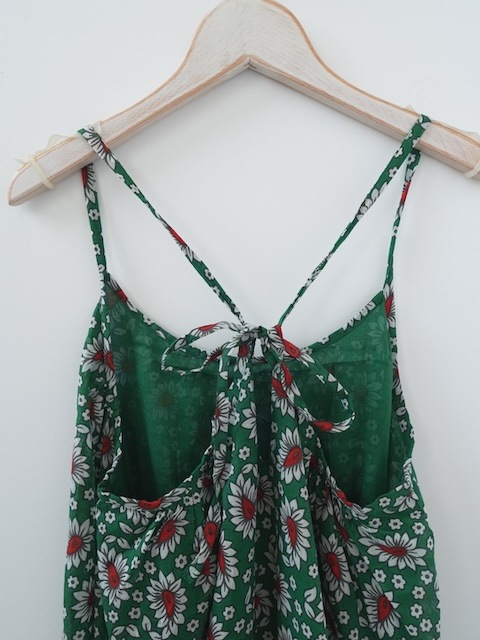 ＜select＞india print dress