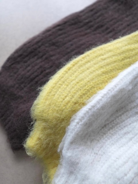 ＜select＞volume sleeve knit tops