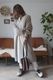 ＜I'm Laughy＞The basic long fuwa knit cardigan