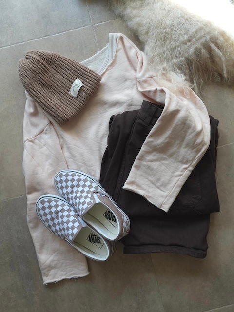 ＜I'm Laughy＞The basic knit cap