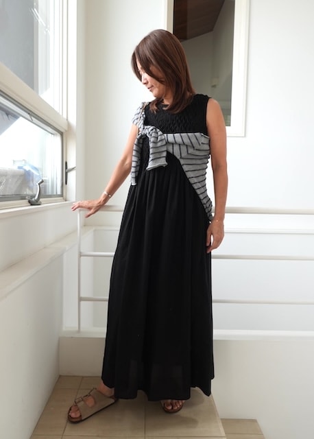 <select>hand smocking dress