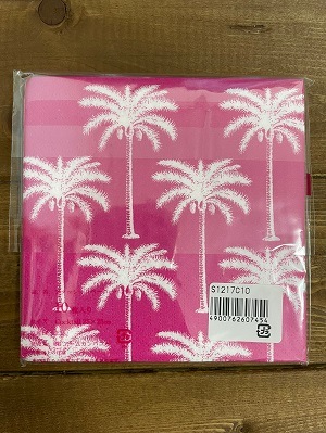 ＜SCHON＞PinkPalmPaperNapkin