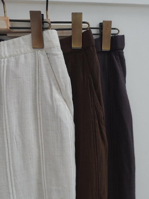 ＜select＞dobby stripeeasy pants