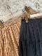＜fanaka＞tiered crinkle skirt