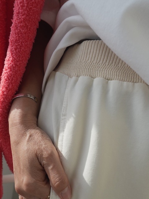 ＜select＞sweat barrel pants