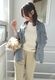 ＜select＞tencel denim over shirt