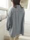 ＜select＞tencel denim over shirt