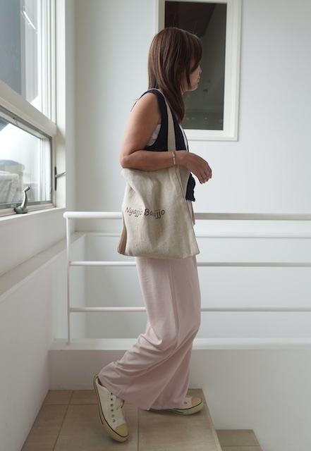 ＜select＞one handle jute bag