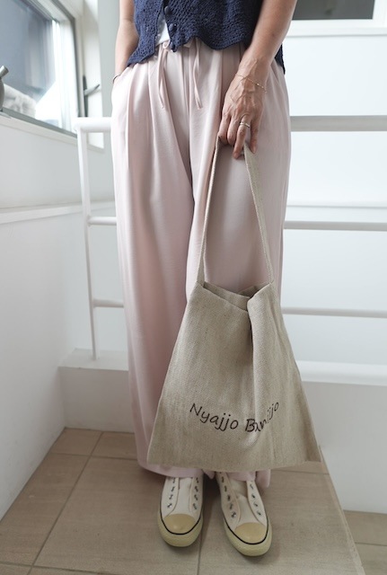 ＜select＞one handle jute bag