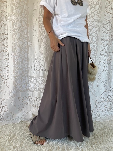 ＜GBLUE＞cool tuch skirt