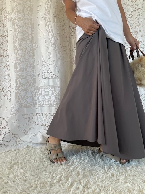 ＜GBLUE＞cool tuch skirt