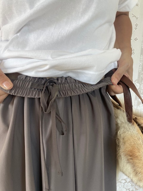 ＜GBLUE＞cool tuch skirt