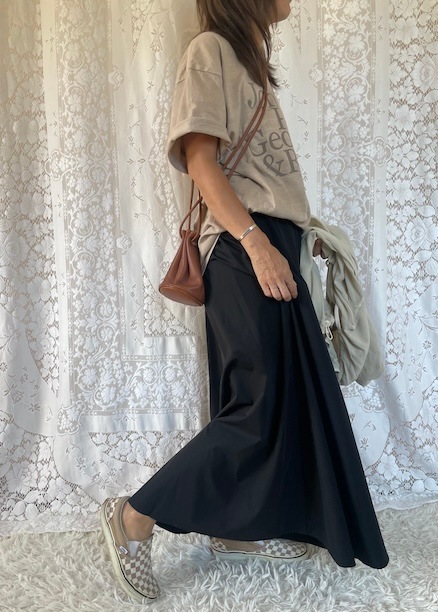 ＜GBLUE＞cool tuch skirt