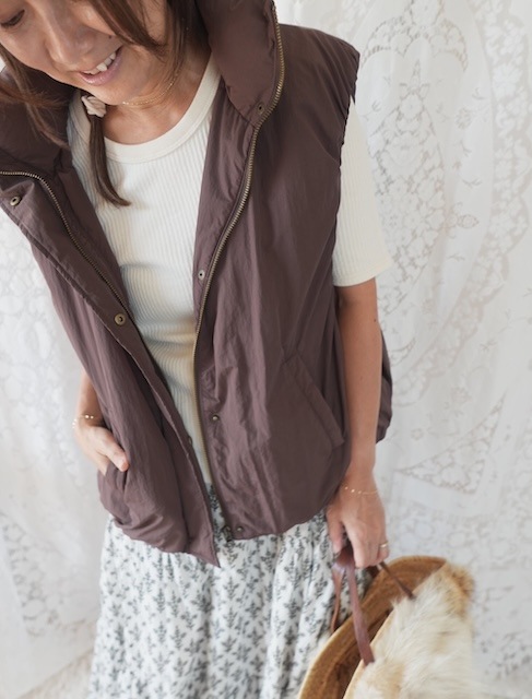 ＜select＞puff gather blouson best