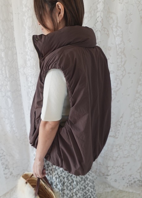 ＜select＞puff gather blouson best