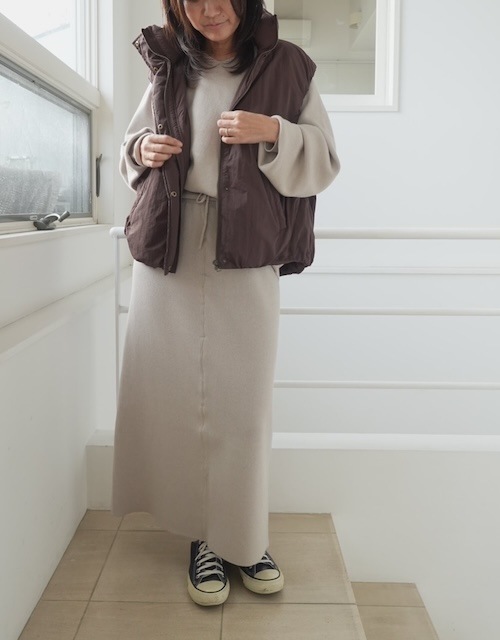 ＜select＞puff gather blouson best