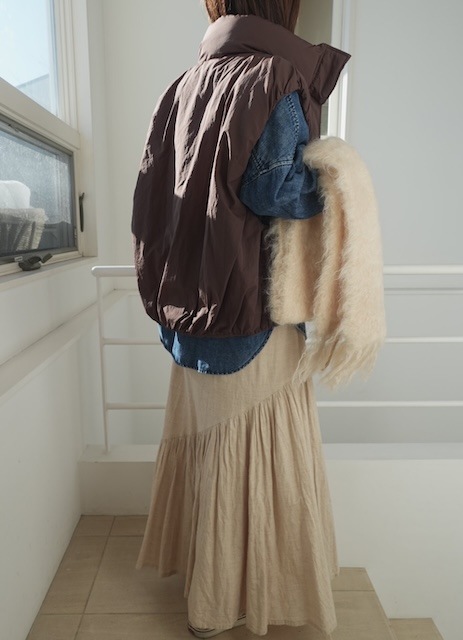 ＜select＞puff gather blouson best