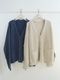 ＜select＞cotton garment dye cardigan