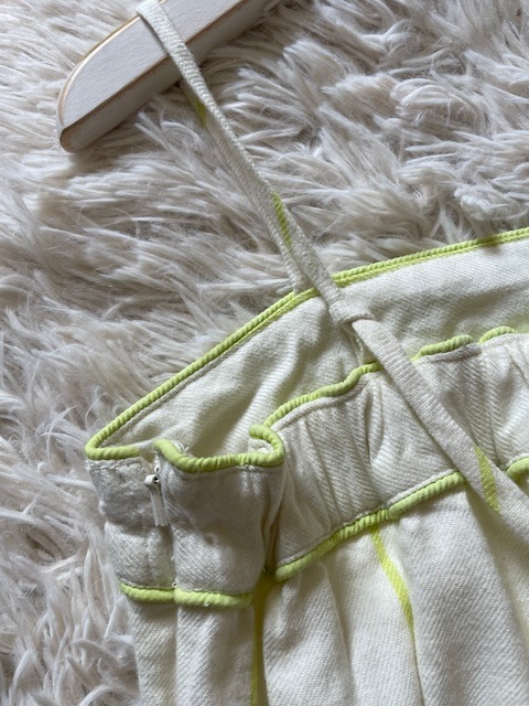 ＜kiira＞stripe tube top onepiece