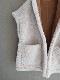 ＜select＞eco mouton reversible vest jacket
