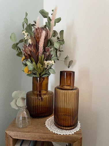 ＜FlowerBase＞RecycleGlassMiniBase