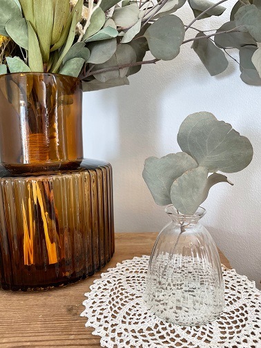 ＜FlowerBase＞RecycleGlassMiniBase