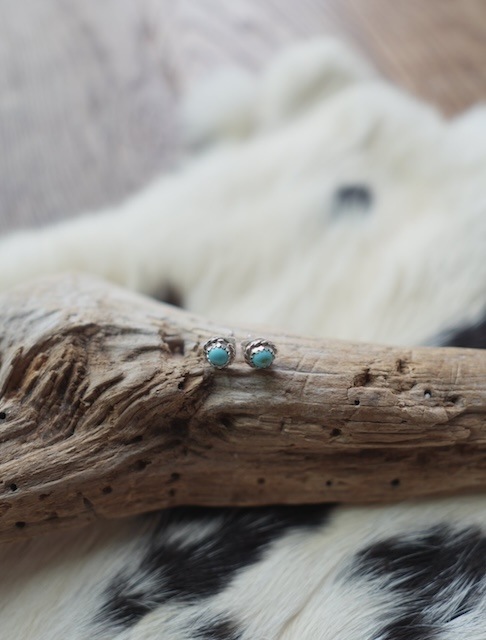 ＜Indian Jewelry＞silver turquoise pierce