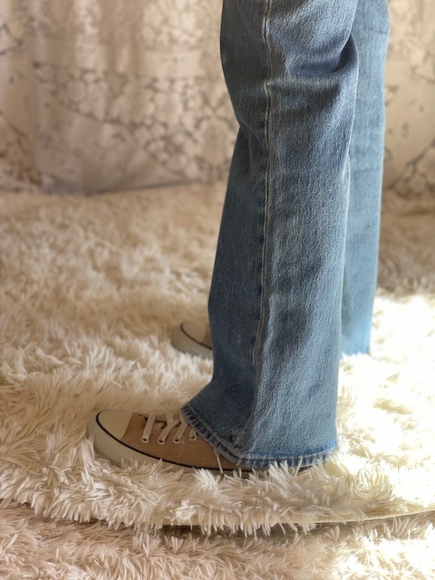 ＜ROLLA'S＞Crop Flare Denim