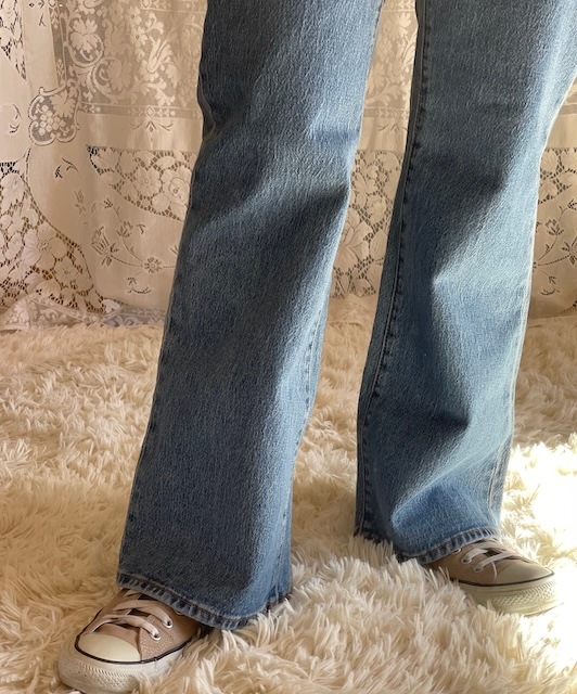 ＜ROLLA'S＞Crop Flare Denim