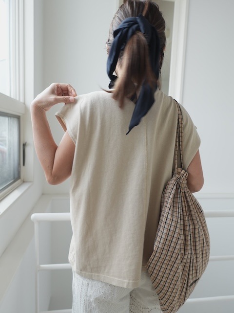 ＜select＞pigment simple french sleeve