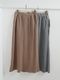 ＜select＞pigment simpleＩline skirt